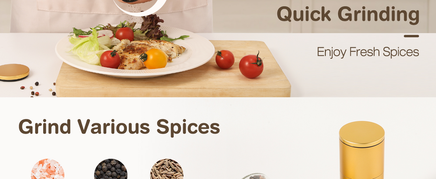 salt and pepper grinder set manual