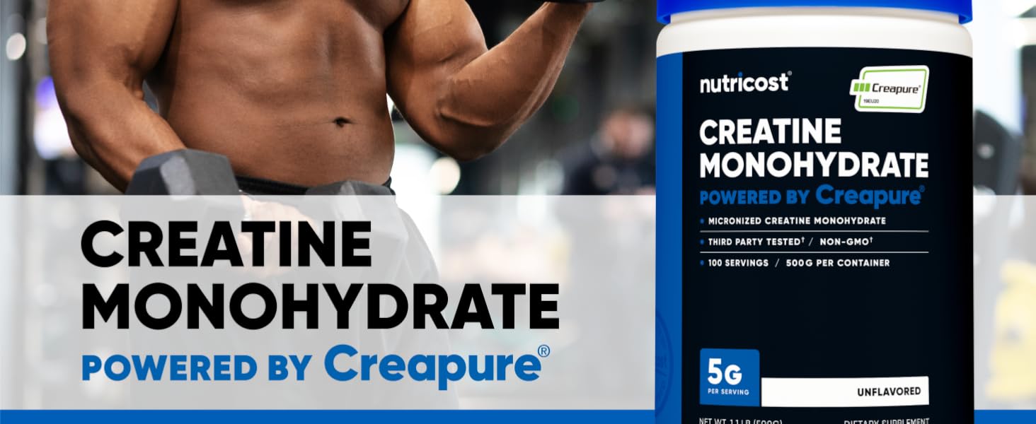 Creatine Monohydrate Powered By Creapure®