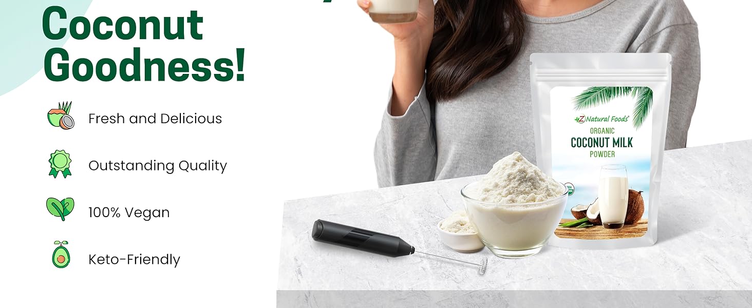 COCONUT MILK POWDERS ORGANIC
