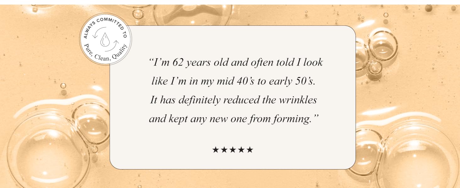 asterwood triple repair serum for reduced wrinkles