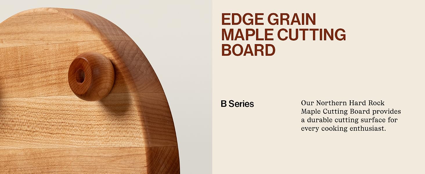 A stack of wood cutting boards Text reads: Choosing the perfect wood.