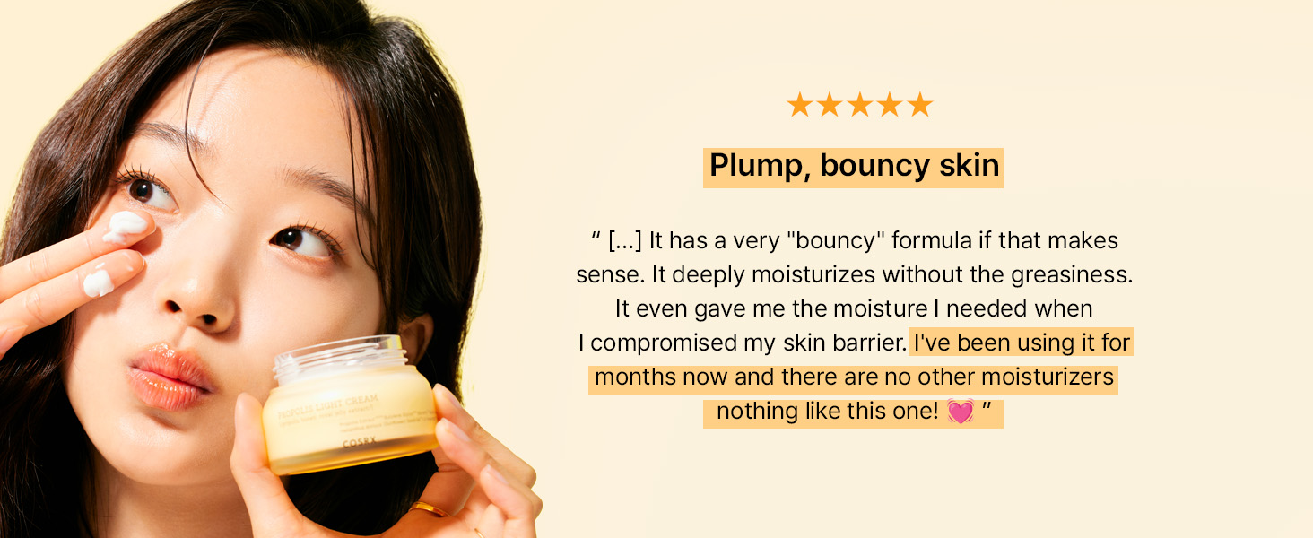 plump bouncy skin bouncy formula deelpy moisturizes without greasiness skin barrier
