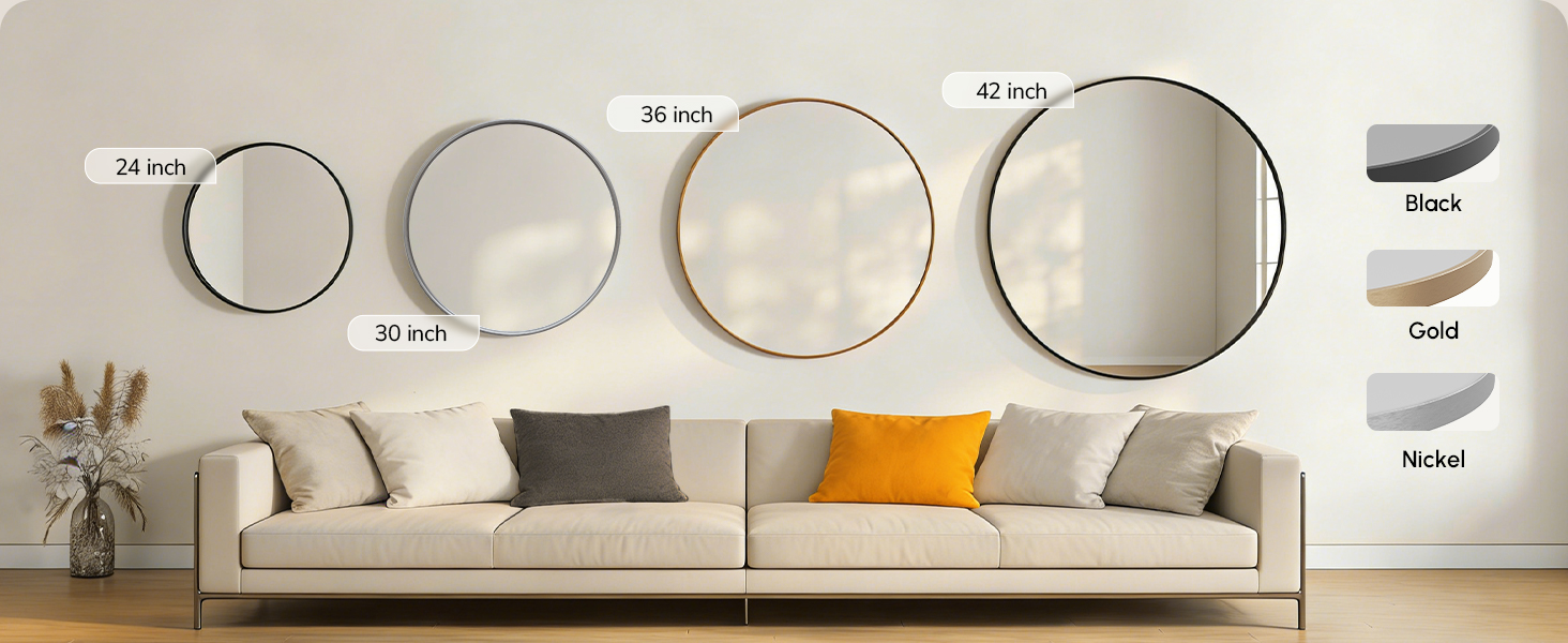 round mirror