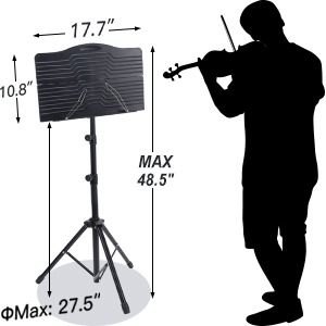 compact music stand