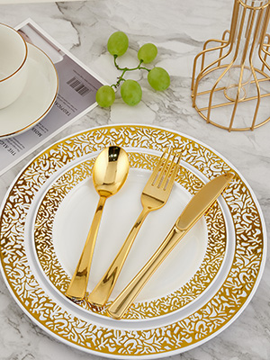 gold plates