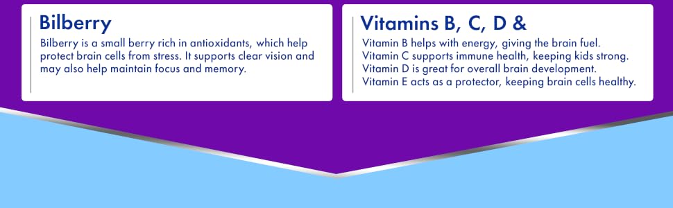 Bilberry &amp;amp; Vitammins B, C, D &amp;amp; E