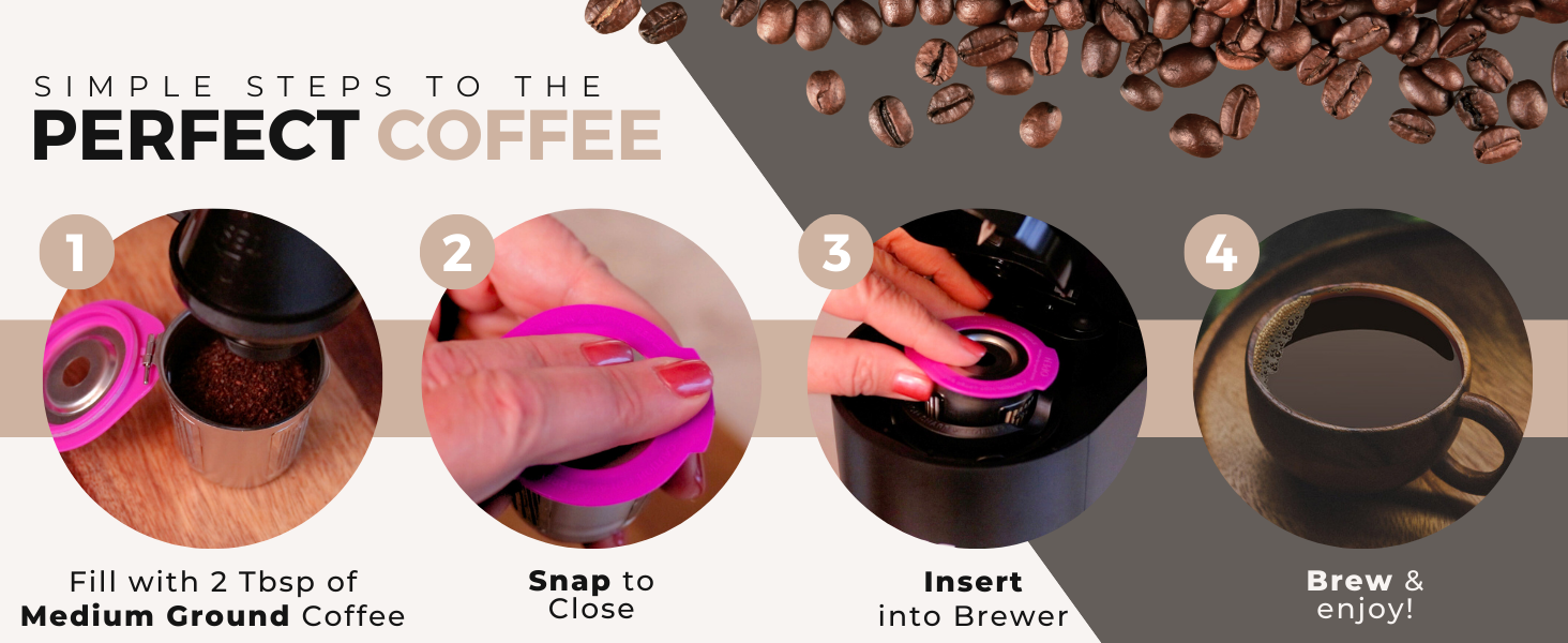 easy steps for making coffee