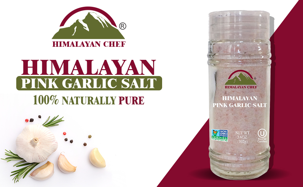 pink garlic salt