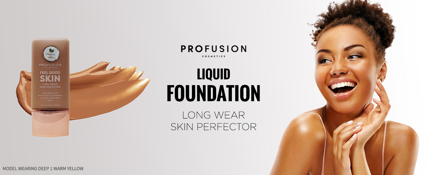Profusion Cosmetics Lightweight Liquid Foundation