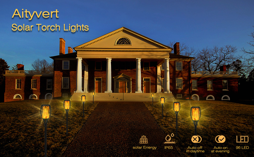 solar torch lights