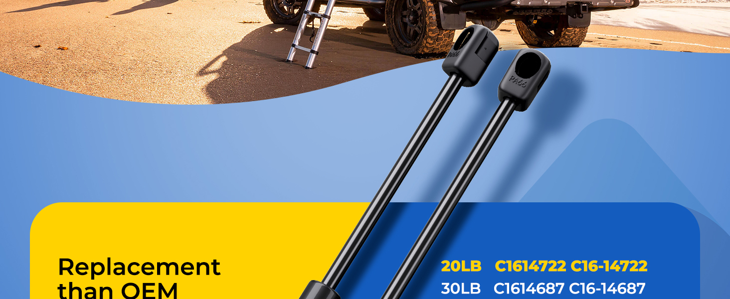 11 inch gas struts