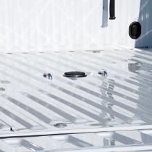 CURT Double Lock Gooseneck Hitch Flip and Store Ball