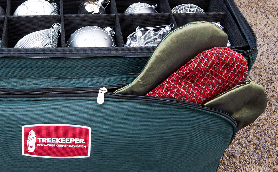 TreeKeeper 3-Tray Ornament Storage Bag
