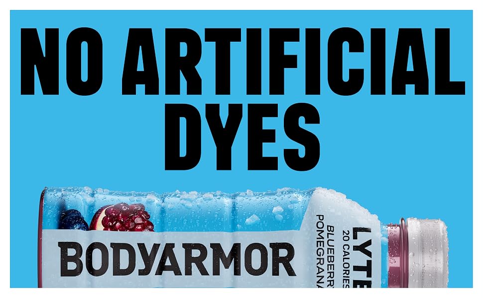 body armor, sports drink