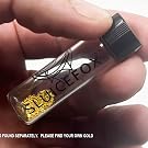 Gold vials