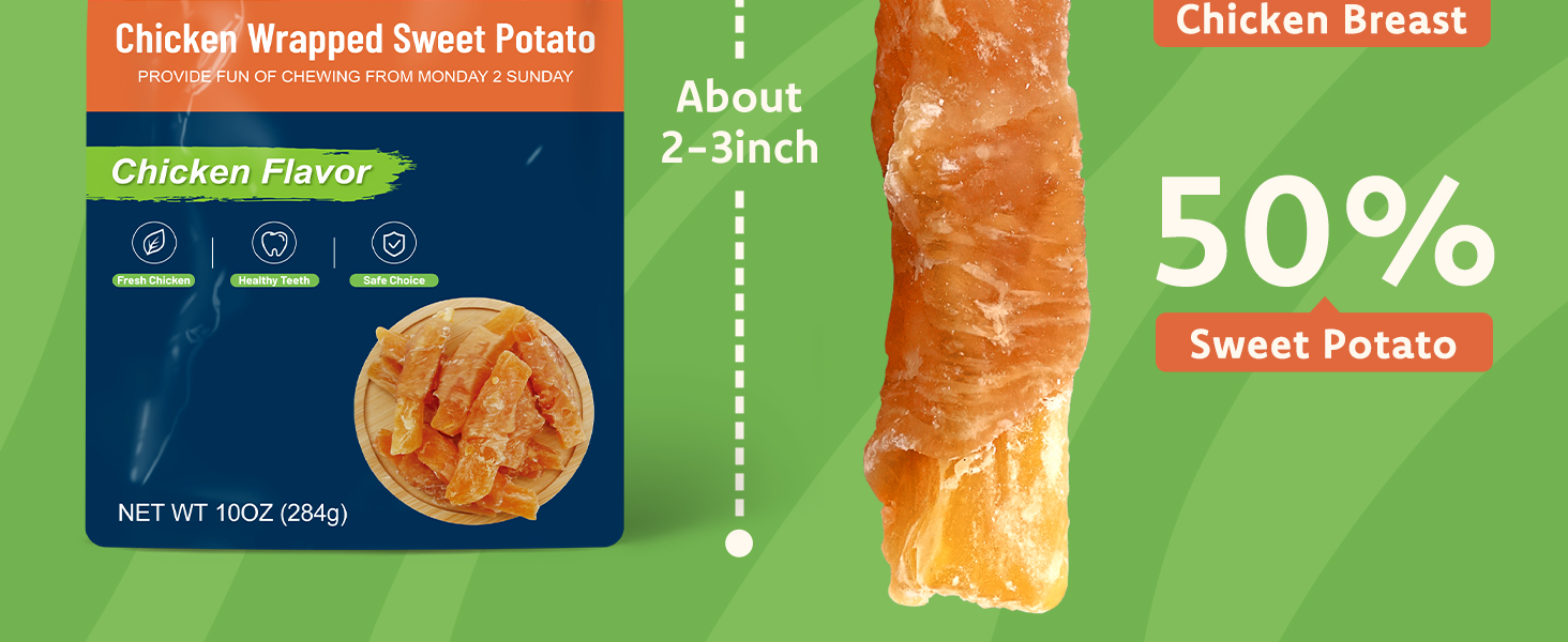 Chicken Wrapped Sweet Potato