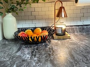 grey marble contact paper