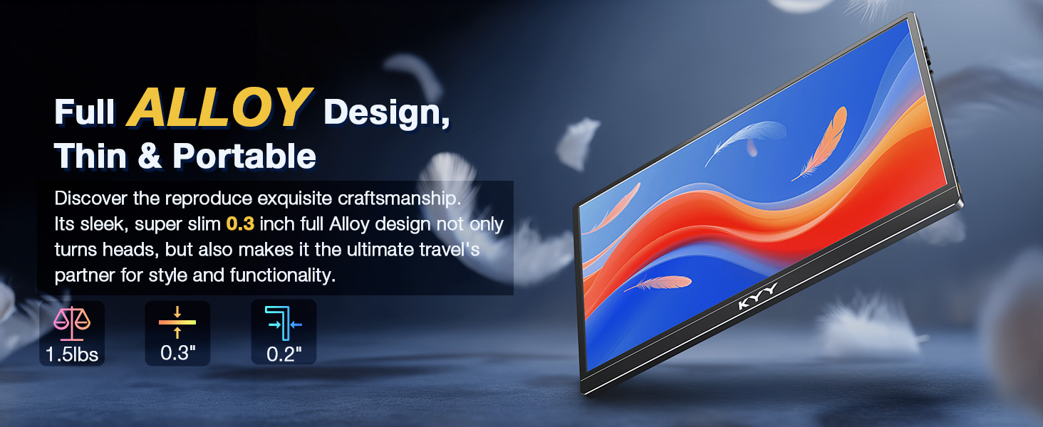 Lightweight &amp;amp; Portable Screen
