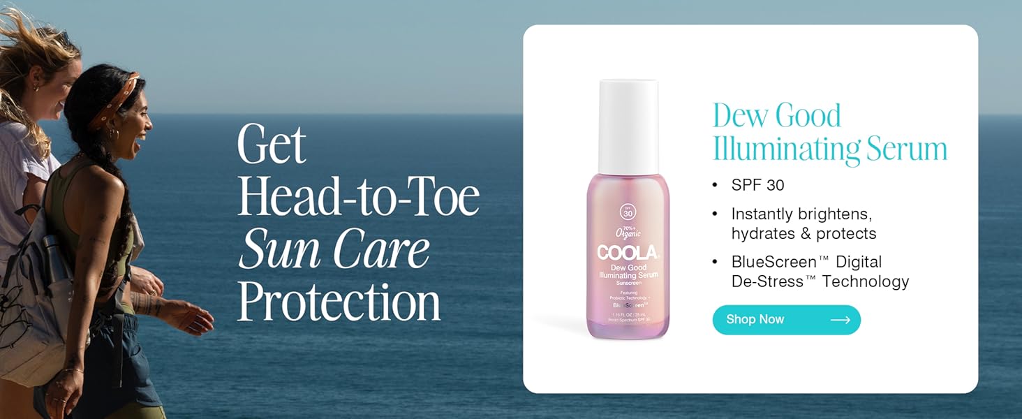 get head-to-toe sun care protection-dew good illuminating serum