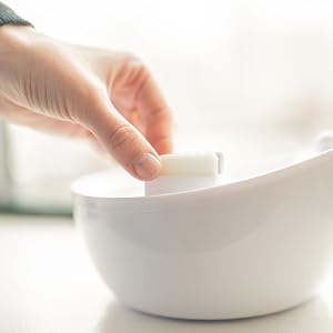 droplet vapor pad tray