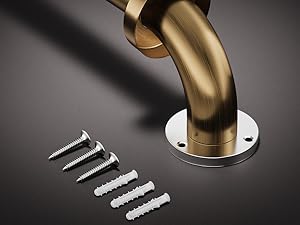 2 Pack 16-Inch Anti Slip Shower Handles for Elderly