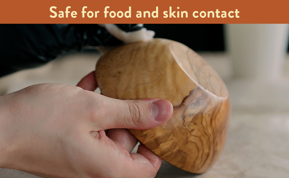 Safe for food and skin contact