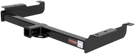 CURT 13040 Class 3 Trailer Hitch, 2" Receiver, Fits 1996-2026 Chevy Express/GMC Savana Vans, 6, 000 lb GTW, 600 lb TW, 10, 000 lb WD, Custom Fit