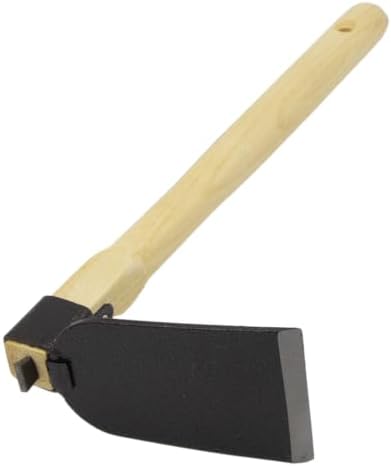 Zenport J603 Forged Hoe, 3.25-Inch by 5-Inch Carbon Steel Blade Head, Wood