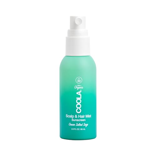 COOLA Scalp and Hair Spray Sunscreen SPF 30 Mist, 2 fl oz