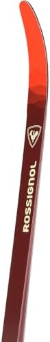 Rossignol Junior Evo Action 55 AR Lightweight Stable Beginner Nordic Touring Snow Skis with Kid's Nordic Bindings Step in