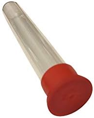 RELODECOR Hummingbird Feeder Tubes with Red Cap, 12 Pack