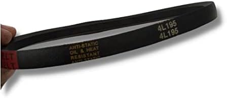 Reel Mower Drive Belt Replacement 1060 (19 1/2" Length) 4L195 Fits Mclane