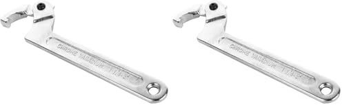Chrome Vanadium C Pin Spanner Adjustable Hook Wrench, Square Head 32-76mm