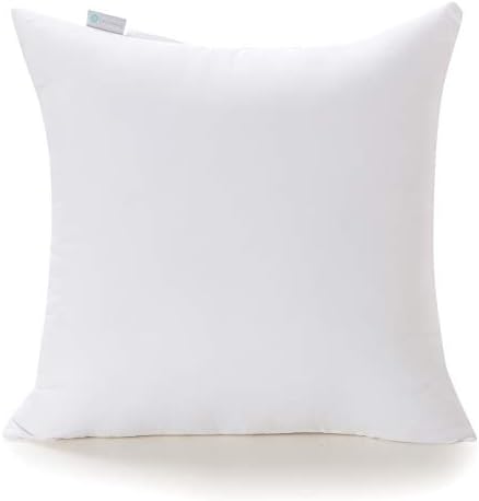 Acanva Polyester Decorative Rectangle Throw Pillow Inserts, Hypoallergenic Form Stuffer Cushion Sham Filler, 16x26, White, 1 Count (Pack of 1)