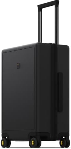 LEVEL8 Hard Shell Carry on Luggage Airline Approved, Carry-on Suitcases with Wheels, Lightweight Luminous Textured Hardside Travel Bag with Tsa Lock
