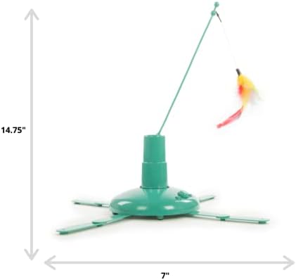 SmartyKat Electronic Motion/Moving Toys for Cats & Kittens, Battery Powered, Mimics Motion of Real Prey, Fun & Interactive Play - Multiple Styles