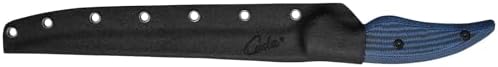 Cuda 9" & 9" Filet Knife for Fishing, Precision Ground Stainless Steel Blade, Non-Slip Handle