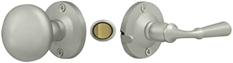 Deltana SDL980U19 Storm Door Latch with A Round Rose 7/8-Inch to 1-3/8-Inch Door Thickness