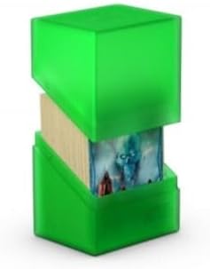 Ultimate Guard Boulder 100+ Classic, Deck Case for 100 Double-Sleeved TCG Cards, Emerald, Secure & Durable Storage for Trading Card Games, Soft-Touch Finish