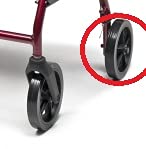 Lumex Replacement 8" Wheel for Rollators, 1 Each, RJ4400-MWH