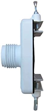 Skywater Downspout Diverter for Rain Harvesting - Attach Hoses Directly to 2x3 Downspout, Use Rainwater for Landscaping, No Rain Barrel Required