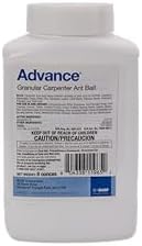 BASF Advance Carpenter Ant Bait Granules, Ready to Use Indoor or Outdoor, Attracts and Controls Ants, 8 oz