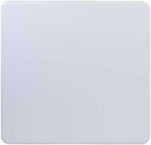 EMMA + OLIVER 2.81-Foot Square Granite White Plastic Card and Game Table
