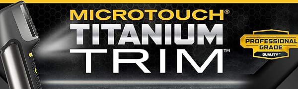 MicroTouch Titanium TRIM