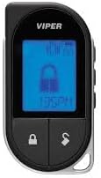 Viper 7756V 2-Way LCD Replacement Remote Control Bundled with + (1) Soft Silicone Protective Cover for Viper-Black