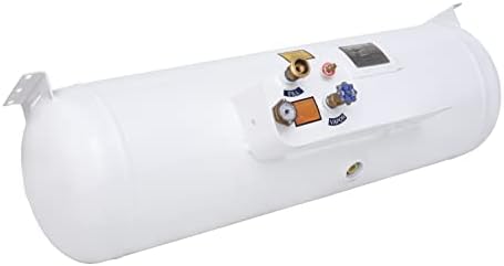 Flame King YSN293 29.3 Gallon RV, Van Or Trailer Horizontal ASME RV Propane Tank Cylinder, 14.9" x 48"