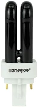 DynaTrap UV Replacement Light Bulb, 7-Watt UV Bulb | Compatible with 1/2 Acre DynaTrap Flying Insect Trap Models, Attract Mosquitoes, Biting Flies, Gnats, and Moths, 41050