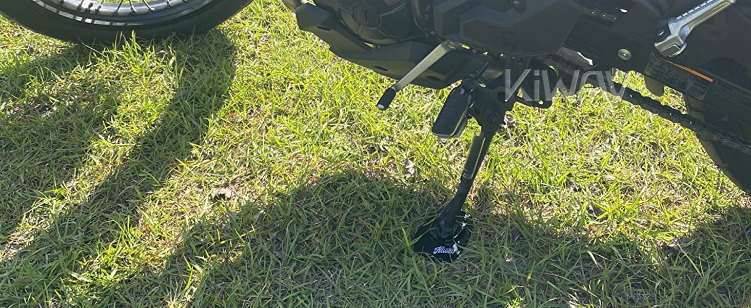 A photo of the usage of a KiWAV kickstand pad -4
