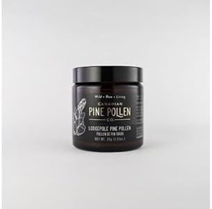 Canadian Pine Pollen Lodgepole Pine Pollen Powder, 30 GR