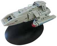 Eaglemoss Collections USS Orinoco (NCC-72905) Danube-class Runabout Starfleet Model, 5.5" Metal, Portable, Adult, Collectible